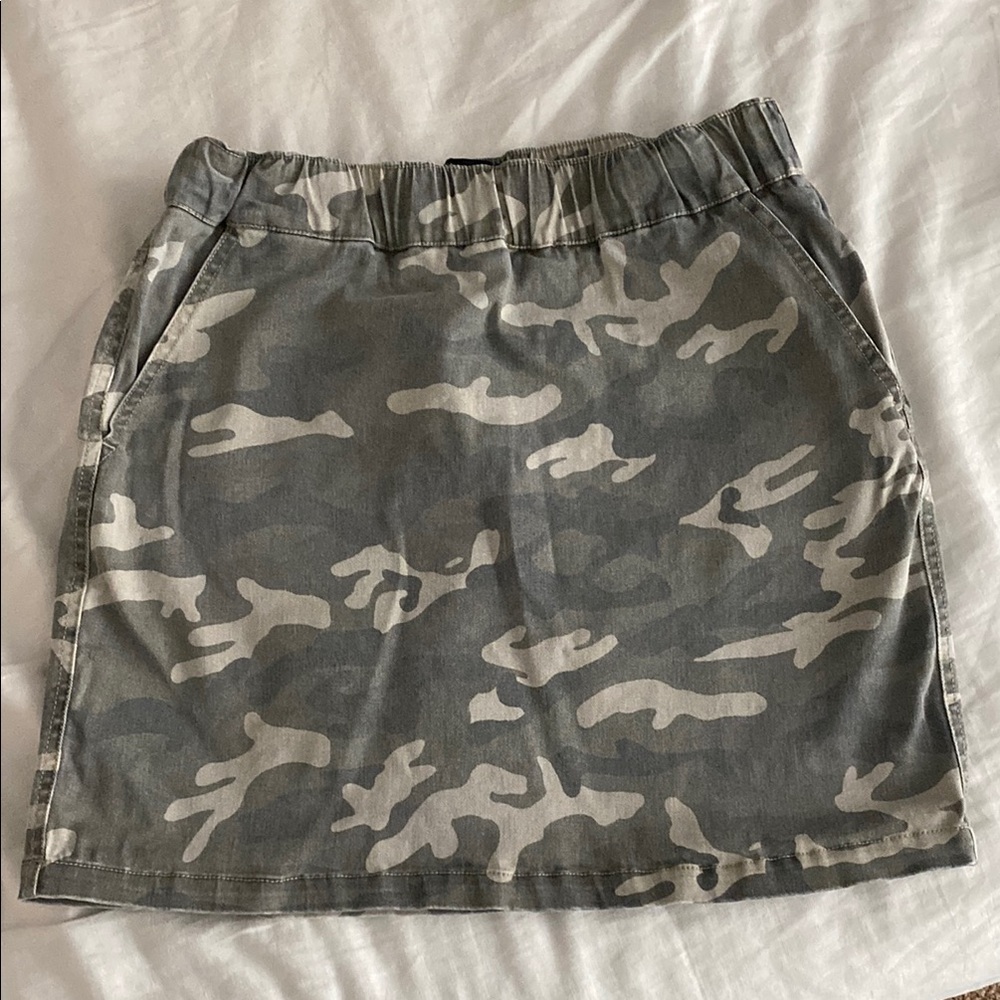 Camouflage Print Women's Skirt